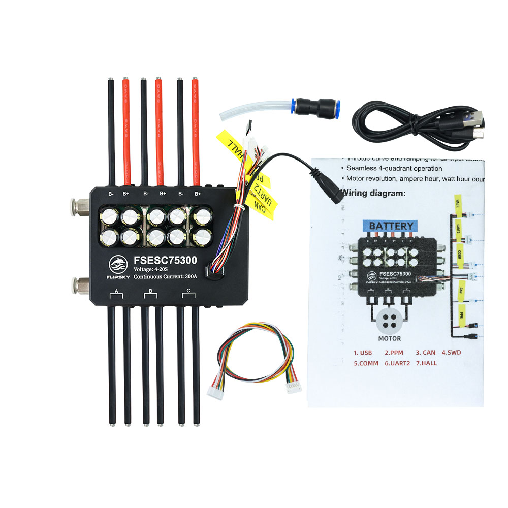 Flipsky Fsesc 75300 84v Base E - Vesc 75300 High Current Esc avis et prix